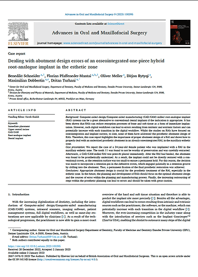 Can jaw bone healed from chronic sclerosing osteomyelitis be considered healthy when planning dental implants?